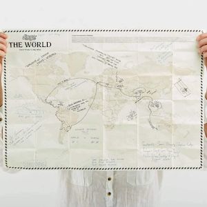 Tyvek Travel Map
