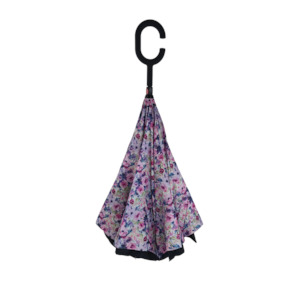 Inside Out Umbrella - Bluhen Peonie Rose