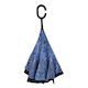 Inside Out Umbrella - William Morris Mint Larkspur
