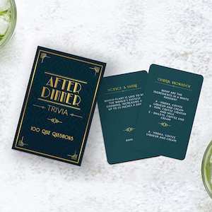 Trivia Fun: After Dinner Trivia Quiz