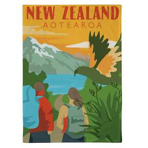Homeware: Moana Road - South Island Tramping Tea Towel