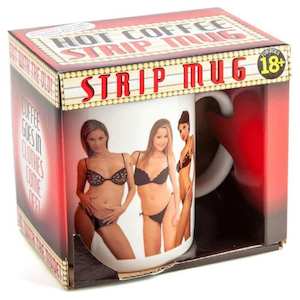 Drinkware: 3 Girls Strip Heat Change Mug