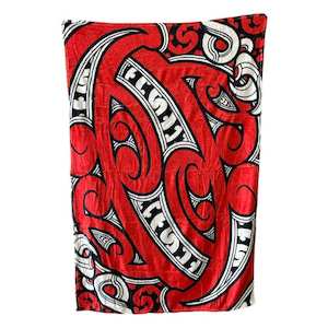 Winter Warmers: Koru Children's Blanket - Red