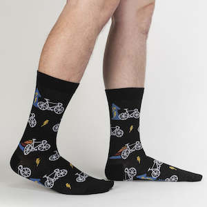Sock It To Me Mens Crew: Sock It To Me - Men's Crew - Fully Charged