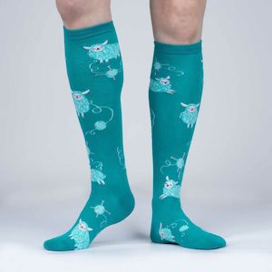 Sock It To Me - Knee High Socks - Wool Ewe Be Mine?