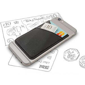 The Bookaroo Collection: Bookaroo Phone Pocket - Black