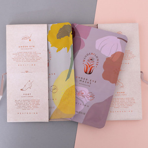 Wanderflower Collection: Wanderflower Sheet Mask Library Gift Set