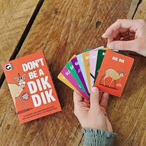 Naughty Secret Santa: Don't Be A Dik Dik Card Game