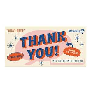 Under 15 Gifts: Bloomsberry Chocolate - Thank You
