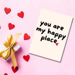 Greeting Card - Happy Place