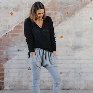 Hello Friday Sophia Sweater Black - Small/Medium