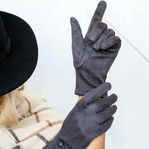 Stretch Gloves - Grey