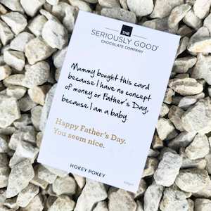 Gifts For Dad Under 50: Seriously Good Chocolate - Happy Father's Day 100g