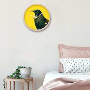 Bright Tui Wooden Frame Clock