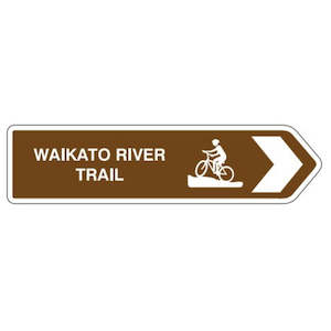 NZ Road Sign Magnet - Waikato River Trail (Bike)