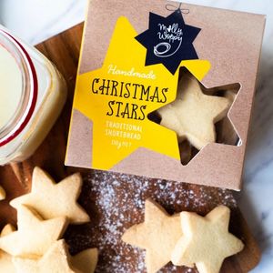 Molly Woppy Handmade Festive Stars - Buttery Shortbread