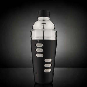 Tempa Aurora Recipe Cocktail Shaker - Matte Black