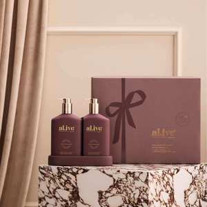 Al.ive Body Transformative Wash & Lotion Duo Pack - Sweet Plum & Berries