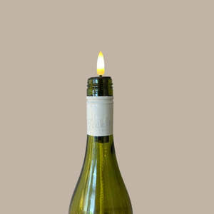 Housewarming Gifts: Gold Bottle Flame with Wick