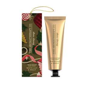 Therapy Festive Collection Hand Cream 50ml - White Lily & Holly