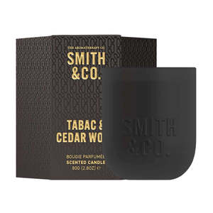 Smith & Co 80g Candle - Tabac & Cedarwood - Limited Edition