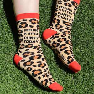 Naughty Secret Santa: Feeling A Little Cunty Today Women's Socks