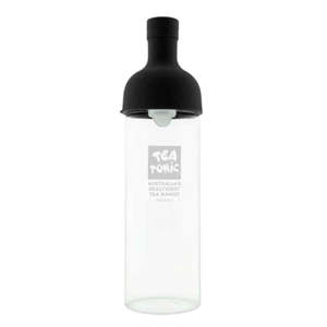 Food Confectionery: Tea Tonic Glass Wine Bottle Black