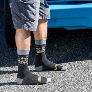 Fathers Day Gifts: Men's Socks - Selective Hearing - Blue Q