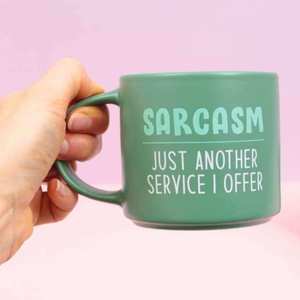 Drinkware: Cheeky Mug - Sarcasm