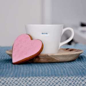 Gingerbread Pink Heart Cookie Grab'N'Go 48g