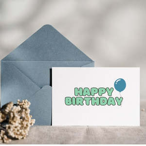 Greeting Card - Balloon