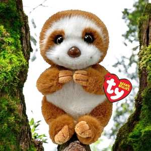 Games Toys Puzzles: TY Beanie Stella Brown Sloth