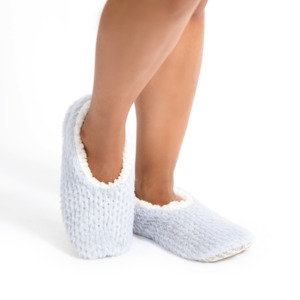 Winter Warmers: SnuggUps Women's Metallic Grey XLarge