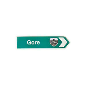 New Zealand Made: NZ Road Sign Magnet - Gore