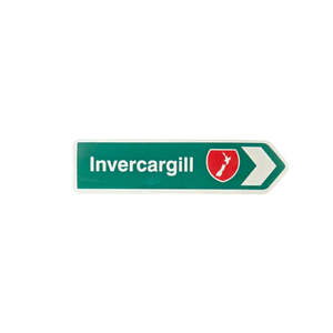 NZ Road Sign Magnet - Invercargill