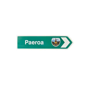 NZ Road Sign Magnet - Paeroa