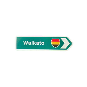 New Zealand Made: NZ Road Sign Magnet - Waikato