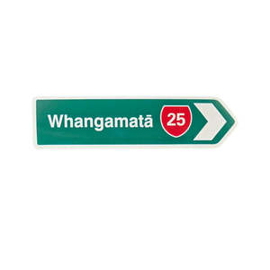 New Zealand Made: NZ Road Sign Magnet - Whangamata