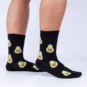Sock It To Me Socks - Women's Crew - Avocato