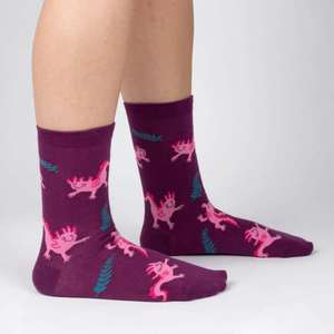 Sock It To Me Socks - Women's Crew - Relaxolotl