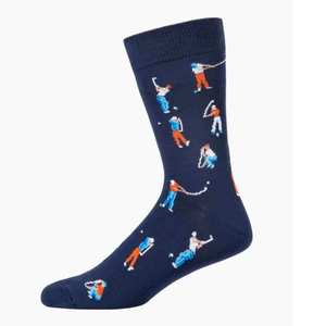 Fathers Day Gifts: Men's Golf Tee It High Crew Sock