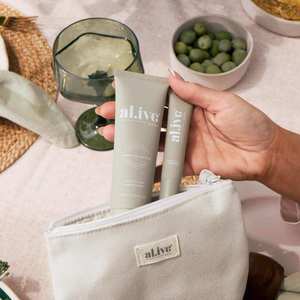 Gifts For Teachers: Al.ive Body Hand and Lip Set - Ivory Bloom