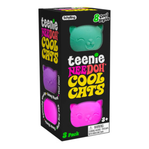 NeeDoh - Teenie Nee Doh Cool Cat 3 Pack