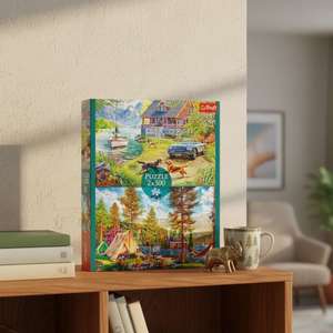 Fathers Day Gifts: Trefl Puzzle 2x500 - Summertime Relax
