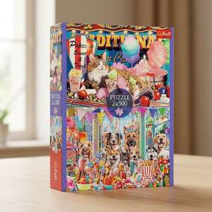 Trefl Puzzle 2x500 - Fluffy Friends