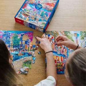 Trefl Puzzle 2x500 - European Capitals