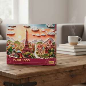 Trefl Puzzle "1000"- Paper Art: Paris