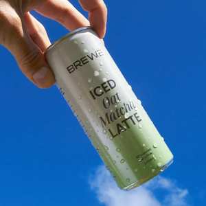 Brewe Iced Oat Matcha Latte