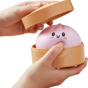 Stocking Fillers Under 50: Mystery Squishy Dumpling Bun - Solid Colour
