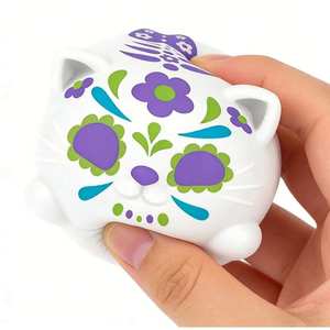 Stocking Fillers Under 50: NeeDoh - Sugar Skull Cat *PRE ORDER